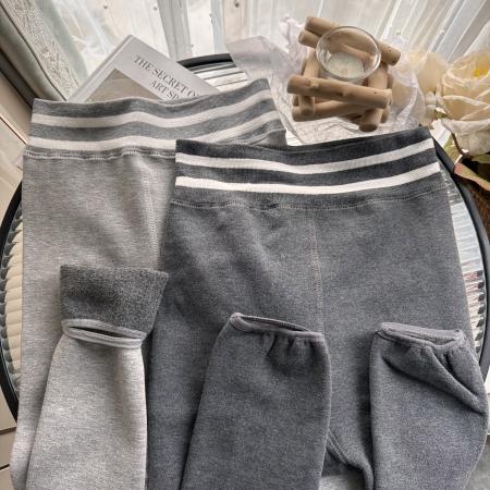 FA54150# 打底裤女外穿秋冬季加绒保暖裤加厚显瘦小脚裤紧身裤女 服裝批發女裝批發服飾貨源