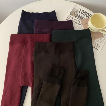 FA54151# 保暖打底裤袜加厚加绒显瘦美腿连体袜外穿九分裤袜踩脚袜 服裝批發女裝批發服飾貨源