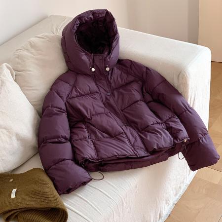 FA54302# 超软泡芙云朵羽绒服女短款韩版小个子显瘦龟背面包服加厚棉服外套 服裝批發女裝批發服飾貨源