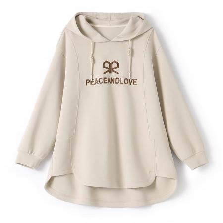 FA54649# 刺绣连帽卫衣女春秋装新款韩版宽松时尚洋气减龄显瘦长袖上衣  服裝批發女裝批發服飾貨源