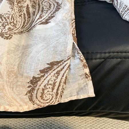 FA54655# 大码时尚波西米亚风棉麻印花长袖拼接立领宽松上衣女  服裝批發女裝批發服飾貨源