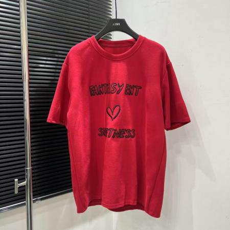 FA54724# 早春季圆领百搭宽松显瘦甜美洋气简约字母印花T恤上衣女  服裝批發女裝批發服飾貨源