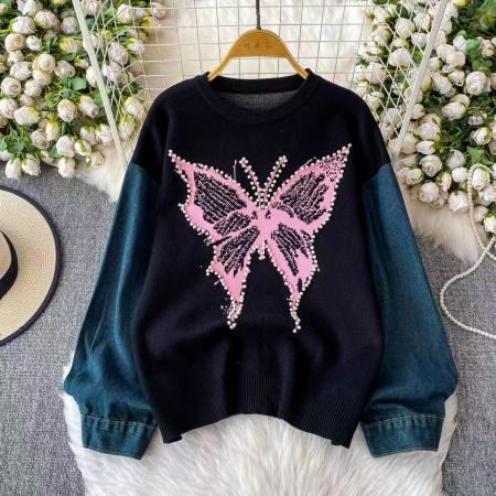 FA54741# 松弛感慵懒风...