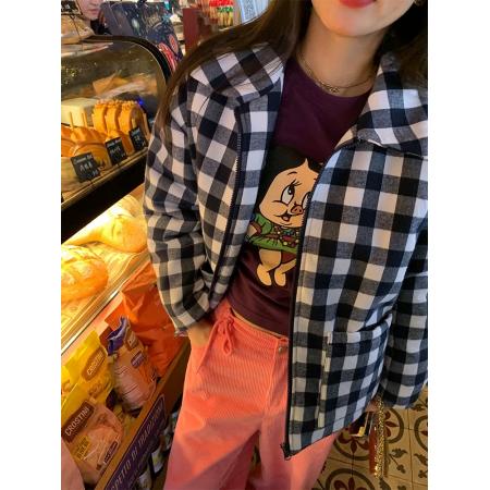 FA54793# 紫色打底衫女春秋内搭可外穿新款设计感长袖T恤显瘦  服裝批發女裝批發服飾貨源