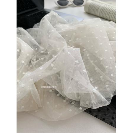 FA55016# 法式重工亮片针织衫女荷叶边打底衫显瘦薄纱半高领气质两件套装 服裝批發女裝批發服飾貨源