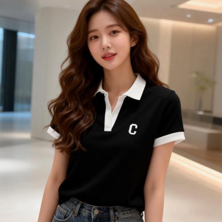 FA55094# 韩版大码po...