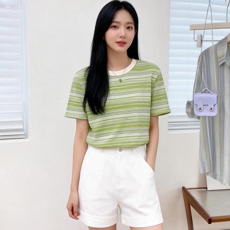 FA55095# 短袖t恤夏潮...