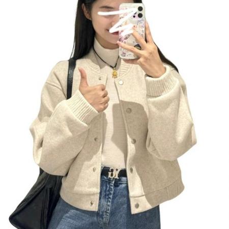 FA55101# 流行小个子韩系百搭独特超好看短款外套女新款爆款秋冬季 服裝批發女裝批發服飾貨源