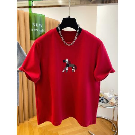 FA55173# 德绒特大码300斤韩版百搭刺绣短袖T恤女冬季宽松休闲女士上衣 服裝批發女裝批發服飾貨源