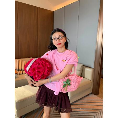 FA55188# 短袖女t恤新款夏季披肩搭配上衣小个子设计感小众 服裝批發女裝批發服飾貨源