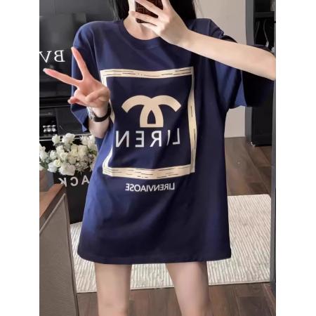 FA55192# 棉短袖设计感小众潮牌宽松 服裝批發女裝批發服飾貨源