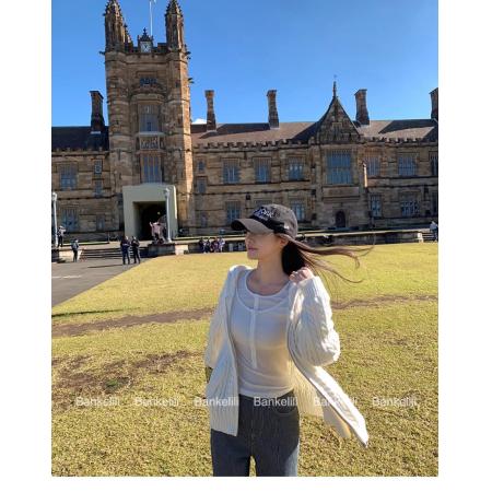 FA55273# 秋冬'慵懒风毛衣开衫外套女连帽早秋麻花针织上衣 服裝批發女裝批發服飾貨源