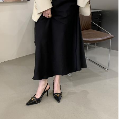 X-32977#春款包头凉鞋 鞋子批发女鞋批发高跟鞋批发