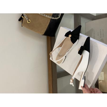 X-33042#法式气质包头凉鞋仙女鞋小香风 鞋子批发女鞋批发高跟鞋批发