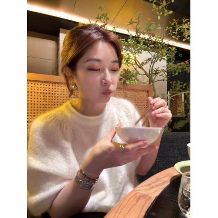 白色毛衣女款新款秋季韩式慵懒chic显瘦气质针织衫上衣 服裝批發女裝批發服飾貨源