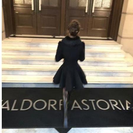 冬季韩系千金风名媛收腰长袖呢子大衣名媛通勤气质外穿毛呢外套女 服裝批發女裝批發服飾貨源