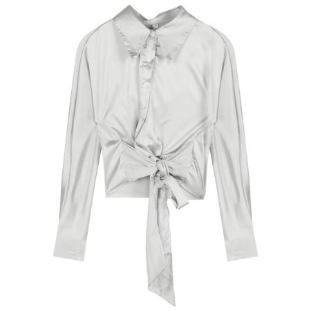 FA55555# 纯欲甜辣妹套装女春夏新款设计感收腰绑带衬衫+高腰包臀裙两件套  服裝批發女裝批發服飾貨源