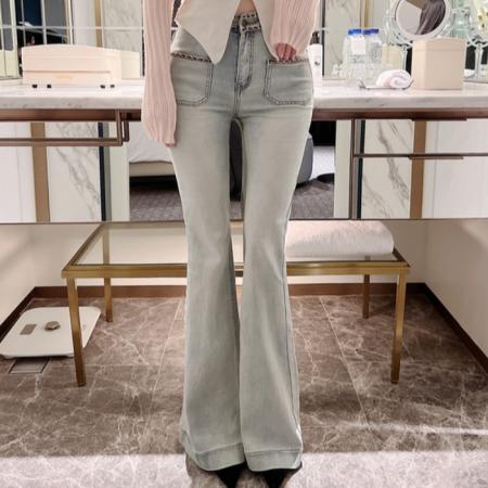 FA55589# 丰胯裤辣妹性...