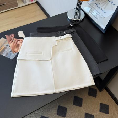 FA55641# 时尚洋气西装半身裙女短裙春夏新款辣妹风高腰显瘦A字裙  服裝批發女裝批發服飾貨源