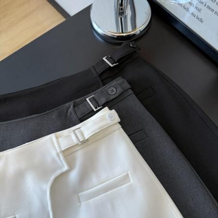 FA55641# 时尚洋气西装半身裙女短裙春夏新款辣妹风高腰显瘦A字裙  服裝批發女裝批發服飾貨源