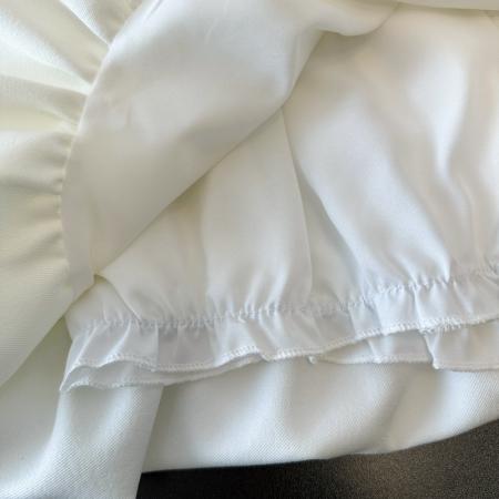 FA55642# 美式辣妹半身裙女春夏新款高腰显瘦A字花苞灰色短裙  服裝批發女裝批發服飾貨源