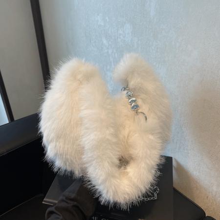 TJ2251# 跨境毛绒绒包包...