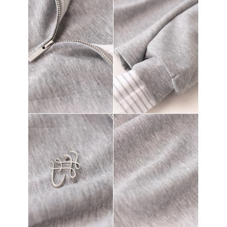 FA55672# 格纹拼接卫衣女春季新款套头休闲通勤上衣 服裝批發女裝批發服飾貨源