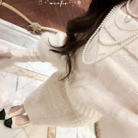 FA55728# 千金温柔风时髦高领麻花针织套装气质显瘦半裙毛衣两件套 服裝批發女裝批發服飾貨源