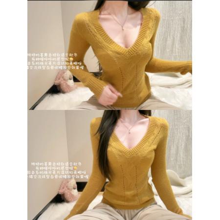 FA55730# 许我耀眼绞花细闪针织毛衣气质针织衫设计感辣妹打底内搭 服裝批發女裝批發服飾貨源