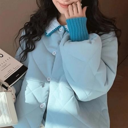 FA55743# 加厚棉服外套女新款巨好看短款棉衣保暖棉袄 服裝批發女裝批發服飾貨源