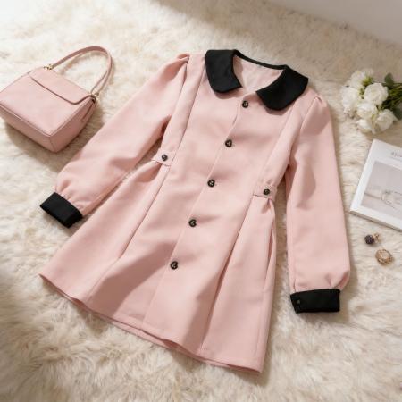 FA55834# 法式小香风连...