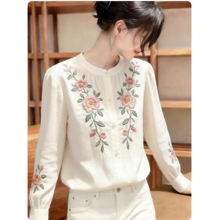 FA55837# 法式复古风白...