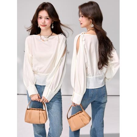 FA55848# 春季新款露肩...