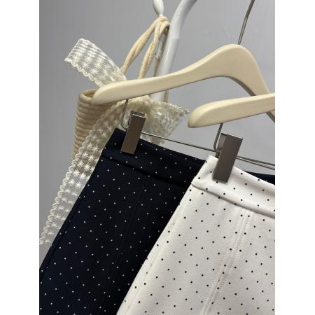 FA55922# 春季新款韩系蕾丝花边半身裙波点蝴蝶结甜美减龄a字短裙 服裝批發女裝批發服飾貨源