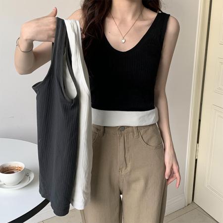 保暖内衣吊带背心加厚加绒秋衣内穿美体上衣打底 服裝批發女裝批發服飾貨源