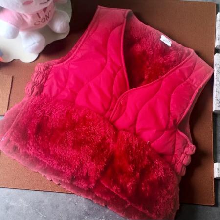 FA55972# 贴身红薯笔记爆款羽绒马甲秋冬加厚短款新款加绒保暖背心 服裝批發女裝批發服飾貨源