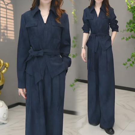 FA56064# 小香风时尚套装春秋今年流行爆款气质轻奢高级感两件套 服裝批發女裝批發服飾貨源