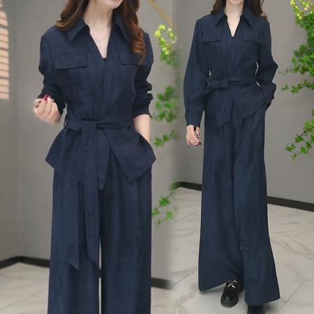 FA56064# 小香风时尚套装春秋今年流行爆款气质轻奢高级感两件套 服裝批發女裝批發服飾貨源