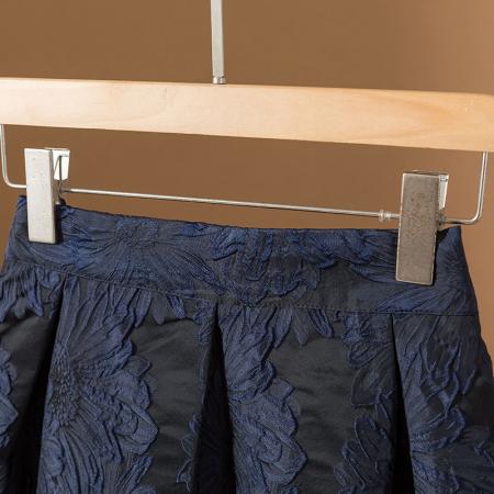 大码女装秋冬新款法式复古重工提花高腰显瘦a字蓬蓬褶半身裙 服裝批發女裝批發服飾貨源