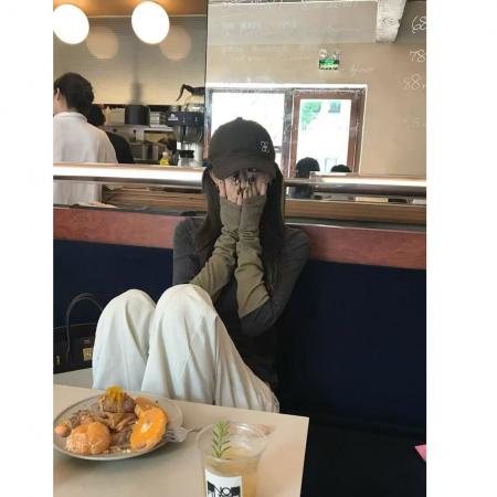 FA56105# 春季新款撞色拼接长袖T恤女韩版气质时尚百搭打底衫女士上衣 服裝批發女裝批發服飾貨源