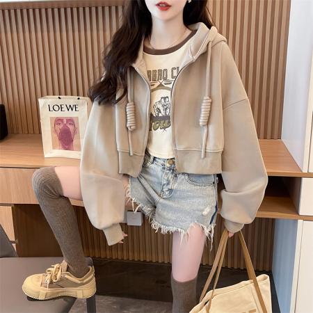 FA56190# 首发华棉春秋季新款薄款卫衣女 服裝批發女裝批發服飾貨源