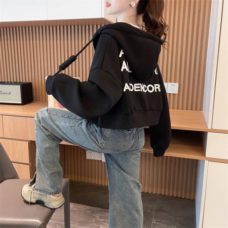 FA56190# 首发华棉春秋季新款薄款卫衣女 服裝批發女裝批發服飾貨源