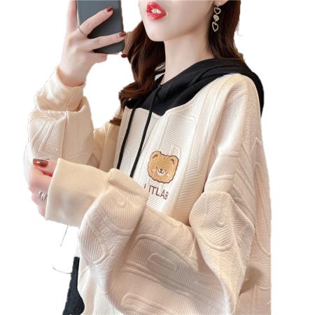 FA56202# 提花格大码女装中长款宽松外套 服裝批發女裝批發服飾貨源