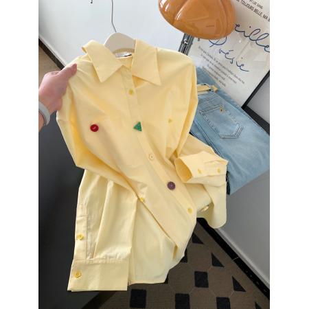 FA56234# 黄色宽松设计...