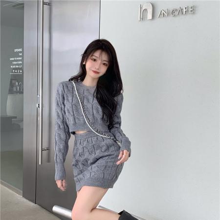 FA56366#两件套气质显瘦...