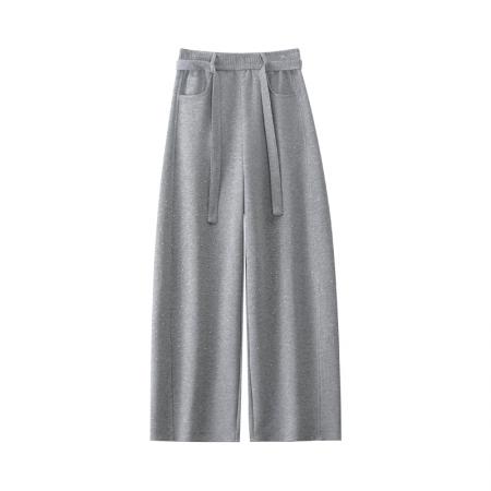 FA56590# 春夏新款高腰弯刀裤烫钻满天星直筒阔腿裤闪钻拖地裤女 服裝批發女裝批發服飾貨源