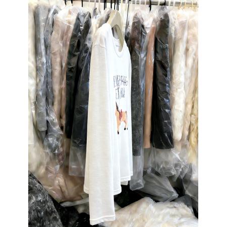 FA56772# 韩版小马印花字母长袖T恤女春季新款宽松洋气百搭打底衫上衣  服裝批發女裝批發服飾貨源