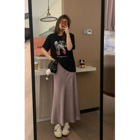 BY10081# 纯棉短袖T恤女宽松大码印花 服裝批發女裝批發服飾貨源