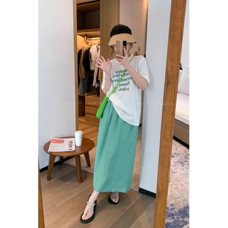 BY10085# 纯棉短袖圆领字母印花T恤女 服裝批發女裝批發服飾貨源