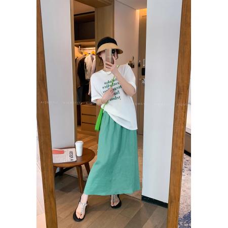 BY10085# 纯棉短袖圆领字母印花T恤女 服裝批發女裝批發服飾貨源